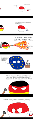 An internet meme is true, but partially justified. Germany And Poland Relationship Polandball
