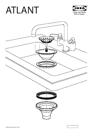 strainer/water trap white ikeapedia