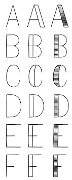 Sie bieten einen schönen kontrast zu serifenschriften und verleihen diesen ein sachliches. Handlettering Lernen Teil 3 Das Buchstabenskelett Bunte Galerie Lettering Alphabet Buchstaben Handlettering