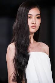 It's springtime and that means time to stitch garden path, herb garden, village green, or french nosegay! Confessions Of A Dior Addict Paintdeath Jing Wen At Genny Ss14 Milan Black Hair Inspiration Beauty Hair Beauty