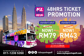 Kuala lumpur is the capital city of malaysia. Hop On Hop Off Bus Rm 25 50 Kids Over 5 Travel Dating Family Package Malaysia