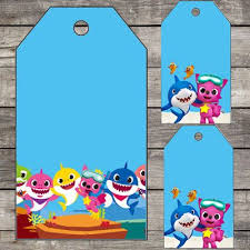 Happy Birthday Baby Shark Cake Topper Printable Daisy Celebrates Baby Shark Birthday Party Printable Files Shark Theme Birthday Shark Themed Birthday Party Shark Birthday Invitations