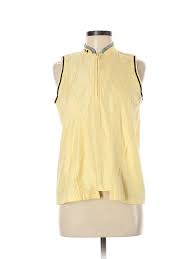 Details About Jamie Sadock Women Yellow Active T Shirt M