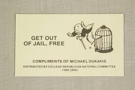 I'm afraid there's no get out of jail free card when it comes to your taxes—you either pay them, or you pay the fine. Dukakis Get Out Of Jail Card The Store At Lbj