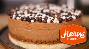 Recette Gateau Chocolat Royal Ou Trianon Facile Biscuit Mousse Chocolat Praline Youtube