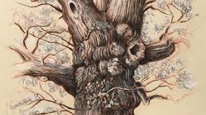 How to draw trees ?? How To Draw With Charcoal Pencils A Landscape Sketch