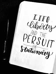 Stationary Quote Quotes Bullet Journal Stationery