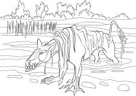 This is my latest works: Printable Bunyip Coloring Page For Both Aldults And Kids