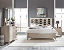 A solid wood bedroom set consisting of a queen bed frame, nightstand, and dresser can range from $5,000 to $10,000. Pulaski Meyers Park 4pc Panel Bedroom Set In Light Wood