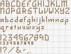 Maybe you would like to learn more about one of these? Alphabet 16 Free Cross Stitch Pattern