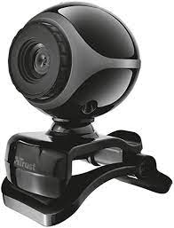 Trust Exis Webcam 300k Mit Mikrofon Schwarz Silber Amazon De Computer Zubehor
