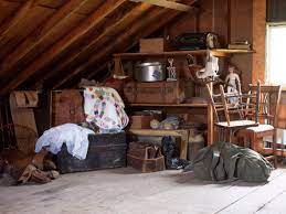 How to get lumber in attic through cutting holes in building exterior. What To Store In Your Attic And Basement