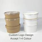 Disposable Take Out Bowls with Lids