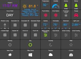 Hadashboard Is A Dashboard For Home Assistant That Is Intended To Be Wall Mounted And Is Optimize Home Automation Software Diy Home Automation Home Automation
