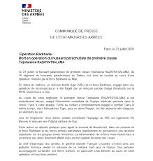 Le général lecointre avait succédé en juillet 2017 à pierre de villiers, qui avait démissionné avec fracas sur fond de coupes budgétaires abruptes et de réformes au pas de charge. Armee Francaise Operations Militaires On Twitter Cema Ce Jour Le Premiere Classe Tojohasina Razafintsalama Est Mort Pour La France Au Mali C Est Avec Une Profonde Tristesse Que Je M Incline Devant Sa