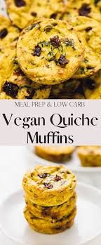 Vegan Quiche Muffins Vegan Egg Muffin Cups Low Carb Low Carb Vegan Recipes Recipe In 2020 Vegan Quiche Quiche Muffins Vegan Eggs