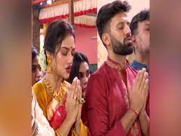 Nikhil jain is one of the most popular actors. Nusrat Jahan Offers Prayer With Husband Nikhil Jain On Durga Ashtami