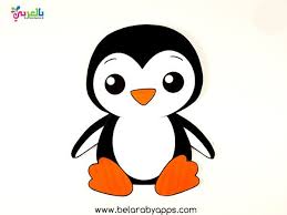 Printable Penguin Craft For Kids Pdf Free Template بالعربي نتعلم Penguin Craft Penguin Coloring Pages Animal Crafts For Kids