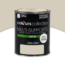 Peinture Multi Supports Colours Collection Ficelle Satin 0 75l Castorama Castorama Satin Magasin Peinture