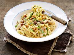 Broileri Sienipasta Recipe Food Pasta Dishes Fried Cabbage