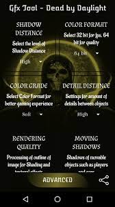 Previous methods of unlocking the frame rate only allowed 60 frames per second, and . Gfx Tool For Dead By Daylight For Android Apk Download