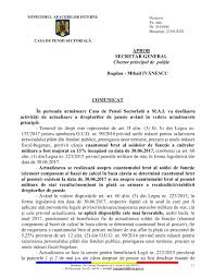 Pensiile Militare Vor Fi Reactualizate Anunțul A Fost Făcut De Casa De Pensii Sectorială Europol Sindicatul Polițiștilor Europeni