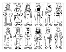 Please contact us if you think we. Coloring Page Of Jesus Twelve Disciples Stock Photo Picture And Royalty Free Image Image 126584206