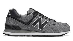 Black And White New Balance Womens 574 New Balance Black With Marblehead White New Balance Men New Balance Wide Sneakers