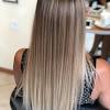 Ombré / ˈɒmbreɪ / (literally shaded in french) is the blending of one color hue to another, usually moving tints and shades from light to dark. 1
