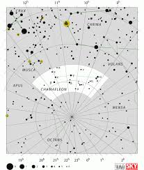 chamaeleon star map star chart location coordinates