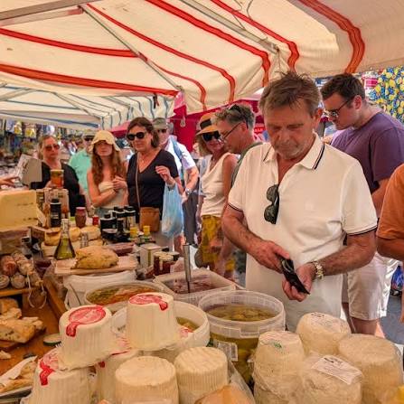 Eating our way through Ortigia, Siracusa. Visiting markets is a great way to experience Sicily