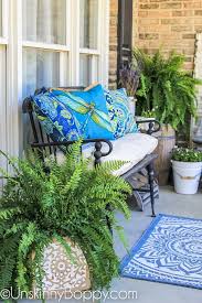 34 Inspiring And Beautiful Spring Decorating Ideas Tidbits Spring Porch Decor Spring Porch Front Porch Decorating