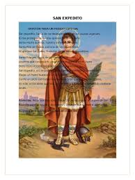Oración para pedir por salud para ti y tus seres queridos. San Expedito Docx
