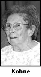 EILEEN KOHNE Obituary (2010)
