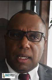 Minister for Internal Affairs, Hon. Andrew Napuat,