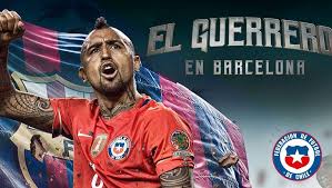 El objetivo, junto con disfrutar visualmente, es generar una. Chile Celebra La Llegada De Vidal Al Barca