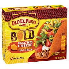 Old el paso™ smart fiesta soft taco dinner kit challenges your senses by offering the great taste you expect with a smart twist. Old El Paso Gluten Free Bold Nacho Cheese Taco Shells 5 4oz Target