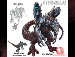Cyber Zilla Kaiju Design Kaiju Art Kaiju Monsters