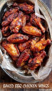 Best Baked Bbq Chicken Wings Period First The Wings Are Baked On Convection Until Super Crispy Then Chicken Wing Recipes Chicken Recipes Baked Bbq Chicken