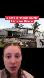 5 people have been found dead by search and rescue teams in Pinellas  county. #helene #breakingnews