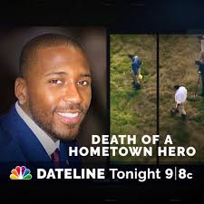 TONIGHT, from 8-10. Click this link: https://twitter.com/Kontji/ Join me,  as we watch and live tweet “Death of a Hometown Hero,” a Dateline NBC  special