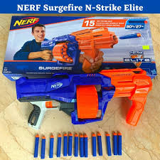 Fast & free shipping on many items! Nerf N Strike Elite Surgefire Toy Gun With 15x Elite Nerf Bullets Hobbies Toys Toys Games On Carousell