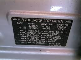 suzuki vin decoder