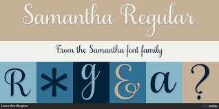 Congenial italic 10 font styles from $19.00. Similar Fonts To Samantha Fontspring