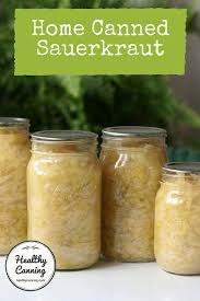 Home Canned Sauerkraut