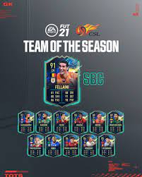 In terms of a release calendar for the different team of the season squads, it should resemble something like last year given that ea rarely deviates from what they've done before. Eredivisie Csl Tots Available In Fifa 21