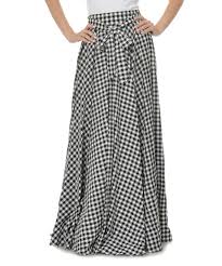 Black And White Maxi Skirt Outfit Black White Check Maxi Skirt Maxi Skirt Outfits Casual Skirt Outfits Skirt Outfits