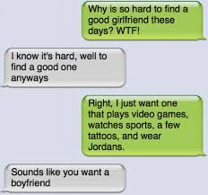 There also might be some corny jokes for your bf to make him laugh. Bad Boyfriend Jokes