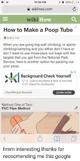 How to make breastfeeding hurt less. 1005 Pm A Wikihowcom Wikihow How To Make A Poop Tube Author Info When You Are Going Big Wall Climbing Or Alpine Climbingcamping And You Either Don T Have Or Don T Want To Use