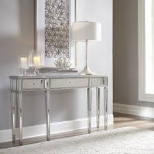 Danberry Console Table Joss Main In 2020 Mirrored Console Table Console Table Decorating Mirror Console